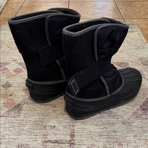 Cat & Jack Black Snow Boots for Kids
